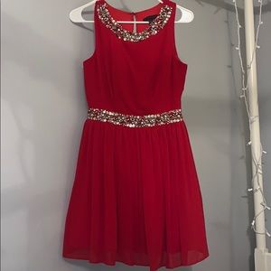 Beautiful red city studio dress!